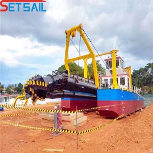 Cutter Suction Sand Ship with Diesel Engine and Cutter Head Diameter from 1000