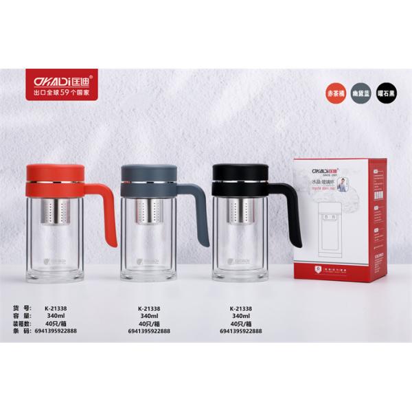 Unisex Borosilicate Glass Bottle For Camp Outdoor Activity