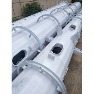 Electrical Galvanized Slip joint Monopole Cell Tower