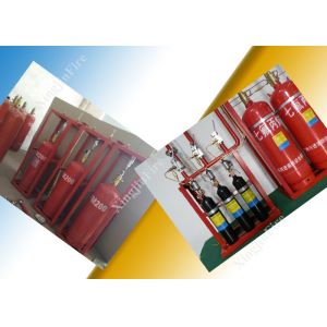 5.6Mpa 40L Type FM200 Gas Suppression System Heptafluoropropane