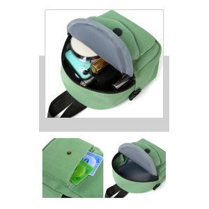 Messenger Casual Small Canvas Bag Korean Version Cute Girl Bouncing Di Small Bag