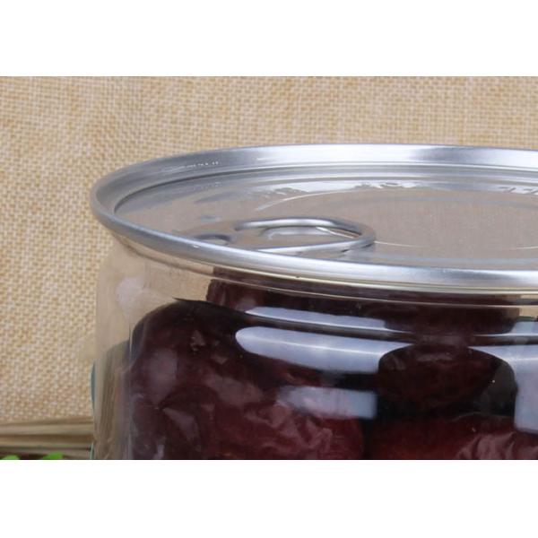 2200 ml Aluminum Lid PET Beverage Plastic Ring Pull Can For Snack