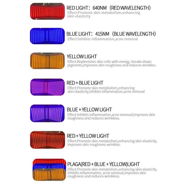 Clinic 30Hz PDT LED Light Therapy Machine Anti Aging Red Light Led Skin Rejuvenation Machine