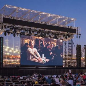 Full Color Rental LED Stage Backdrop Screen P3.9 500*1000mm LED Display Screen