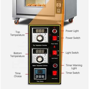 Quality Digital Temperature Control Far Infrared Heat Pipe Radiation Multifunctional Standard Gas Oven for sale