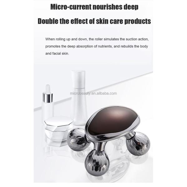 Handheld Manual Roller Massager Waterproof Cervical Massage Tool For Neck Head Foot Hand Leg