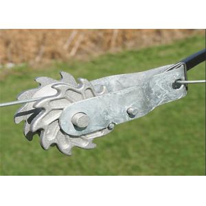 Heavy Duty Inline Farm Fence Wire Tensioner With Compression Clip