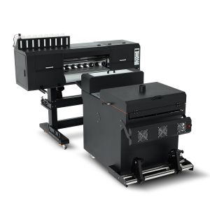 DTF Printing Dual I3200 Head T-Shirt Printing Machine 24'' Print Width Powder