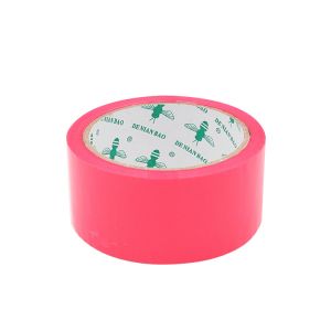Pink Packing Tape Custom Printed Tape For Packing Cartons