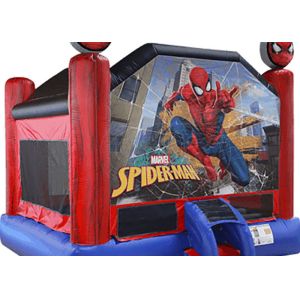 Birthday Party Spiderman Jump House Customized Size 3 Years Warrenty
