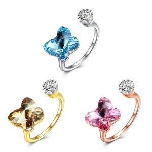 Butterfly Sterling Silver Jewelry Rings
