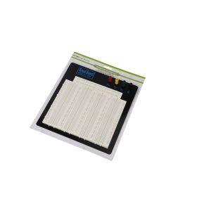 ROHS White Solderless Circuit Board , Electronic Prototype Board Spring Clip