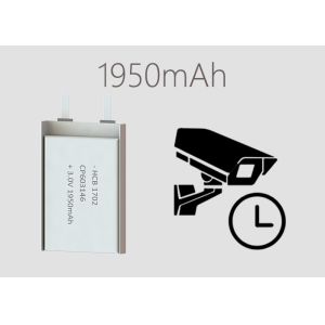 Quality 6.2mm Non Rechargeable 1950mAh CP603146 Lithium Pouch Cell for sale