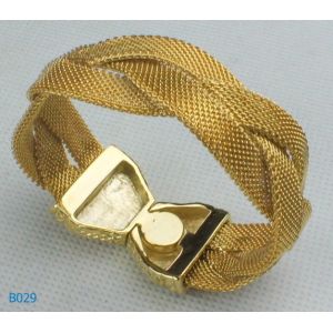 Fashion OEM /ODM metal bangles with gold plated