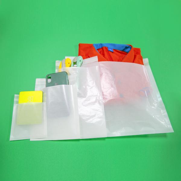 Buy FSC Certificated Eco-Friendly Biodegradable Glassine Paper Bags For Clothes T-Shirt Packaging at wholesale prices