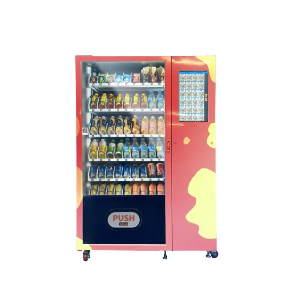 Shopping Mall Remote Control Smart Vending System Snacks Cold Drinks Bottle