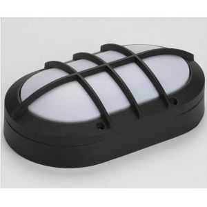 Oval Outdoor Bulkhead Light Fittings 280*185*90mm E27 / LED Version IP65