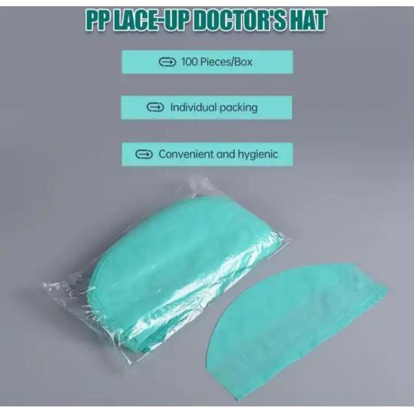 Disposable nonwoven Surgical cap DISPOSABLE NURSE SURGICAL HEADCAP NON WOVEN CAP