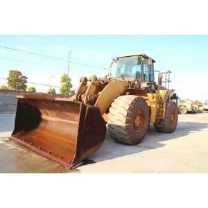 Heavy Duty 8 Ton Used Cat Wheel Loader 980G Planetary Power Shift Transmission