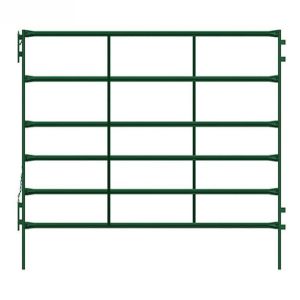 3.0m Length Round Tube Animal Fencing Galvanized Or Color Coated