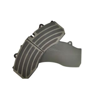 NAO Material 0.45 Friction Coefficient YUTONG Bus Brake Pads