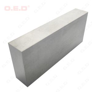 50mm Thickness Tungsten Carbide Block Ground Plates G20 HRA 90