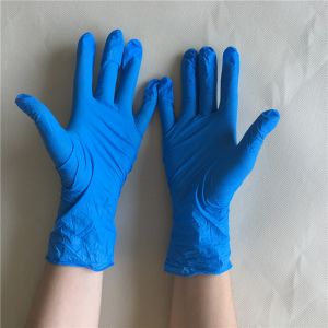 100pcs ODM disposable medical nitrile eexamination gloves