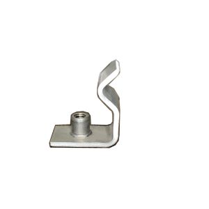 China Stainless Steel Furniture Bracket , OEM Stamping Bending Brackets With Nut on sale