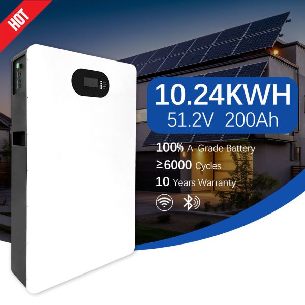 Buy 48V Powerwall 10kWh Best Home Solar Lithium Battery for Sale Battery for Solar Systems All in One Inverter and Lithium Battery at wholesale prices