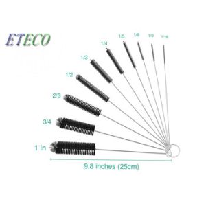 Ecofriendly Polishing Tube Cleaning Brush Remove Metal Burr Iron Handle