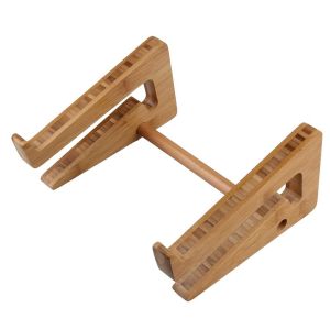 Quality Modern Design Portable Bamboo Laptop Desk Stand for Bedroom Comfort and Convenienc for sale