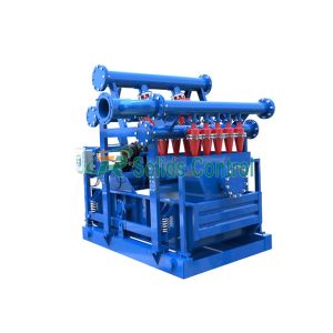 Quality 240m3/H Capacity Mud Cleaning Equipment DN150mm Inlet Size Blue Color for sale