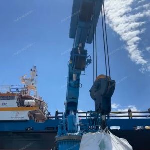 OUCO 9T16.31M Knuckle Telescope Boom Pedestal Crane