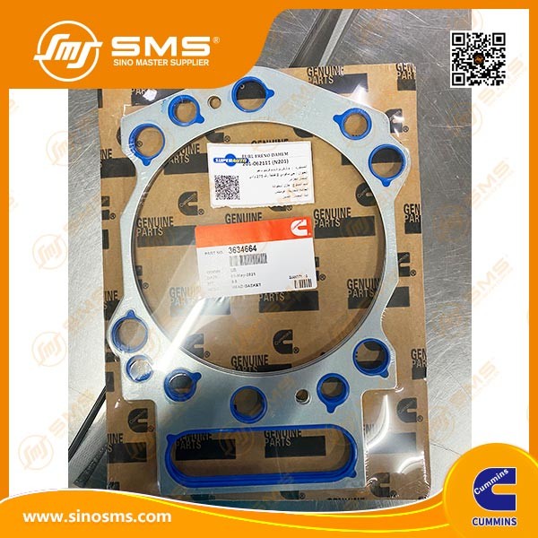 Buy 3634664 Cylinder Head Gasket Engine KT19 Cummins Gasket Set at wholesale prices