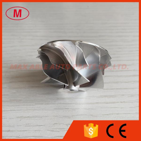 TD03 39.10/46.00mm 6+6 blades high performance turbocharger milling/aluminum 2618/billet compressor wheel