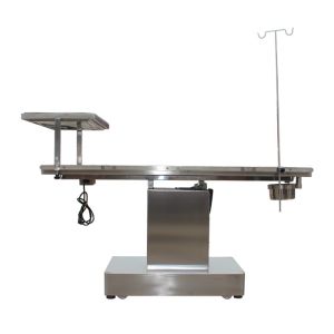 Stainless Steel Thermostatic Two Way Tilting Veterinary Operation Table