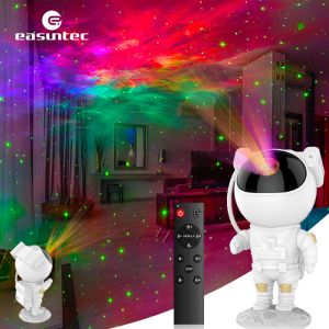 ROHS Remote Control Astronaut Galaxy Lamp , USB Astronaut Projector Night Light