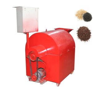 China Peanut / Sesame Roaster Machine For Hot Press on sale