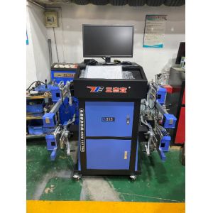 220V Zigbee CCD Wheel Alignment Equipment With Movable Base