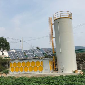 Combined Solar Powered Sewage Treatment Plant SBR Energy Saving Wastewater