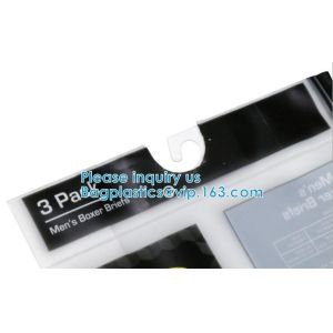 biodegradable Cloth Underwear Hanger Packaging Bag With Snap Button, Eco