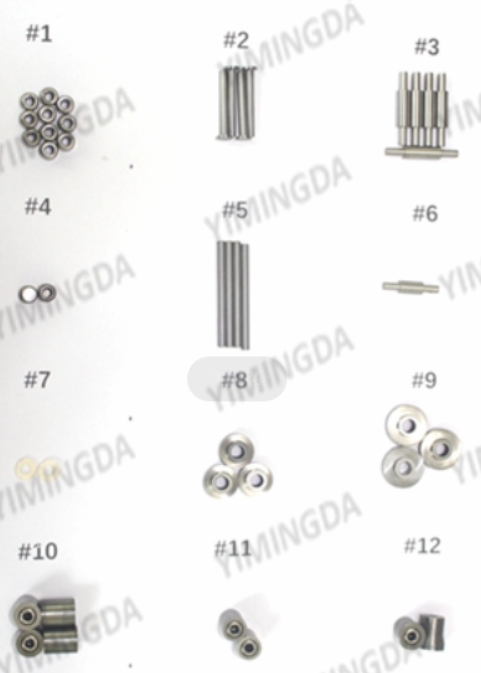 China Maintenance Kits Part No. 702694 MTK 500H VT70FA 3X8.5 For Vector 7000 Garment Cutting Room Machine on sale