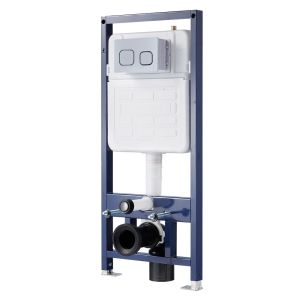Quality Space Saving In Wall Cistern Toilet With Siphon Jet Flush System for sale