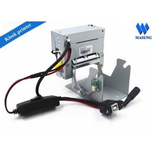 RS-232 Kiosk 2 Inch Thermal Printer CAPD247 Head , 2 M NV Flash Memory