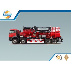 Quality Red Fracturing Pump Truck Oilfield Vehicles Model SYL3000-140Q for sale