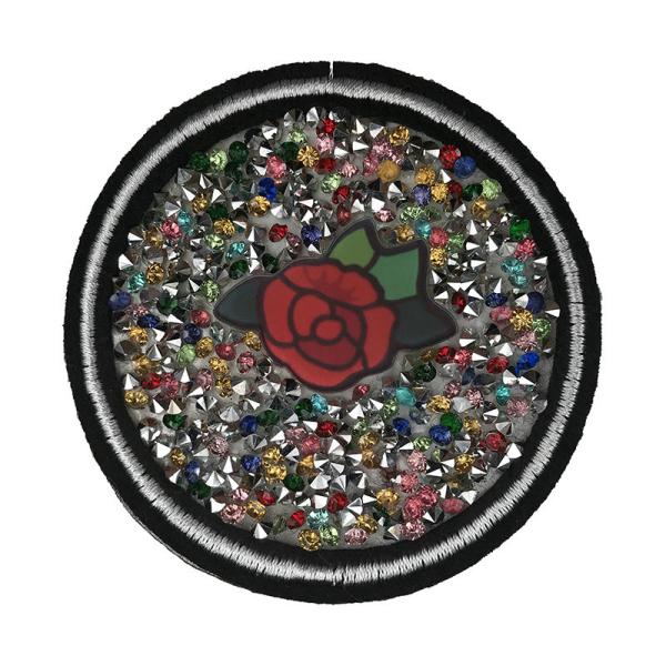 Buy Wedding Dresses Rhinestone Applique Patches With One Side Design at wholesale prices