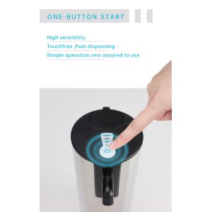Automatic Touch Free Liquid Soap Dispenser 304 Stainless Metal Body
