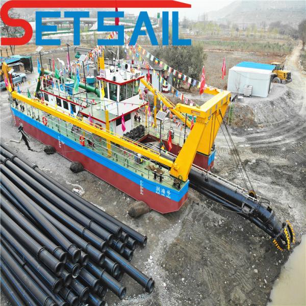 Durable Diesel Engine Cutter Suction Sand Dredger with Double Pump