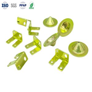 Custom Silver Plated T2 Material Metal Stamping Parts with 100% Inspection