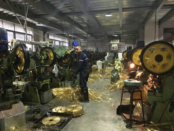 wholesale stainless steel /brass 2parts press stud metal open top big snap button